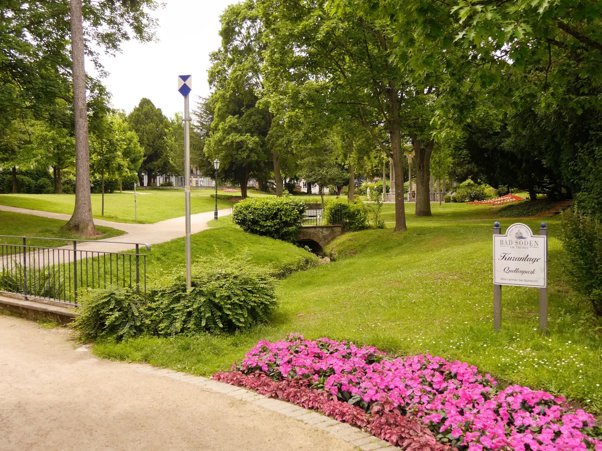 Quellenpark in Bad Soden am Taunus