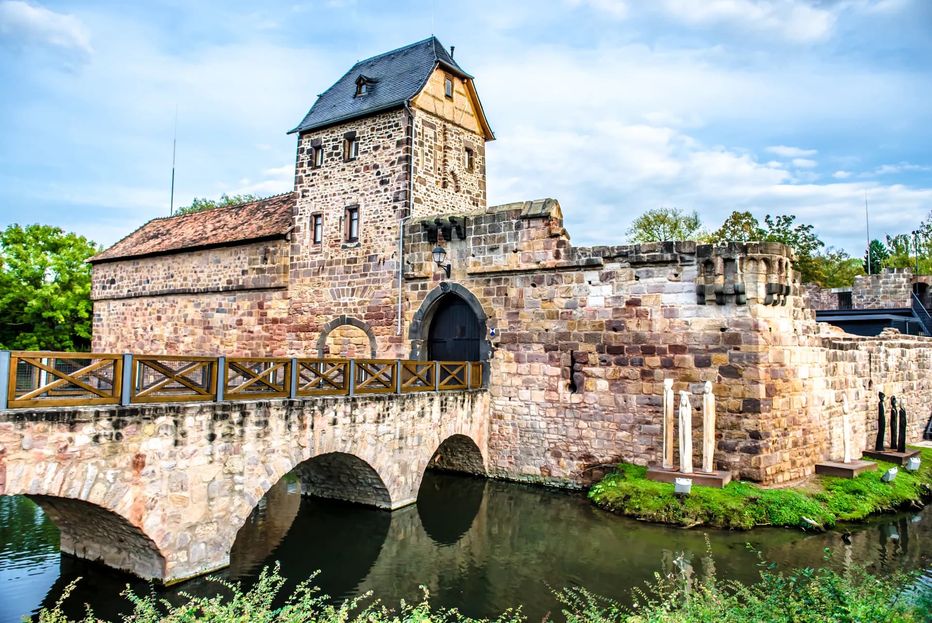 Wasserburg Bad Vilbel, Burgruine