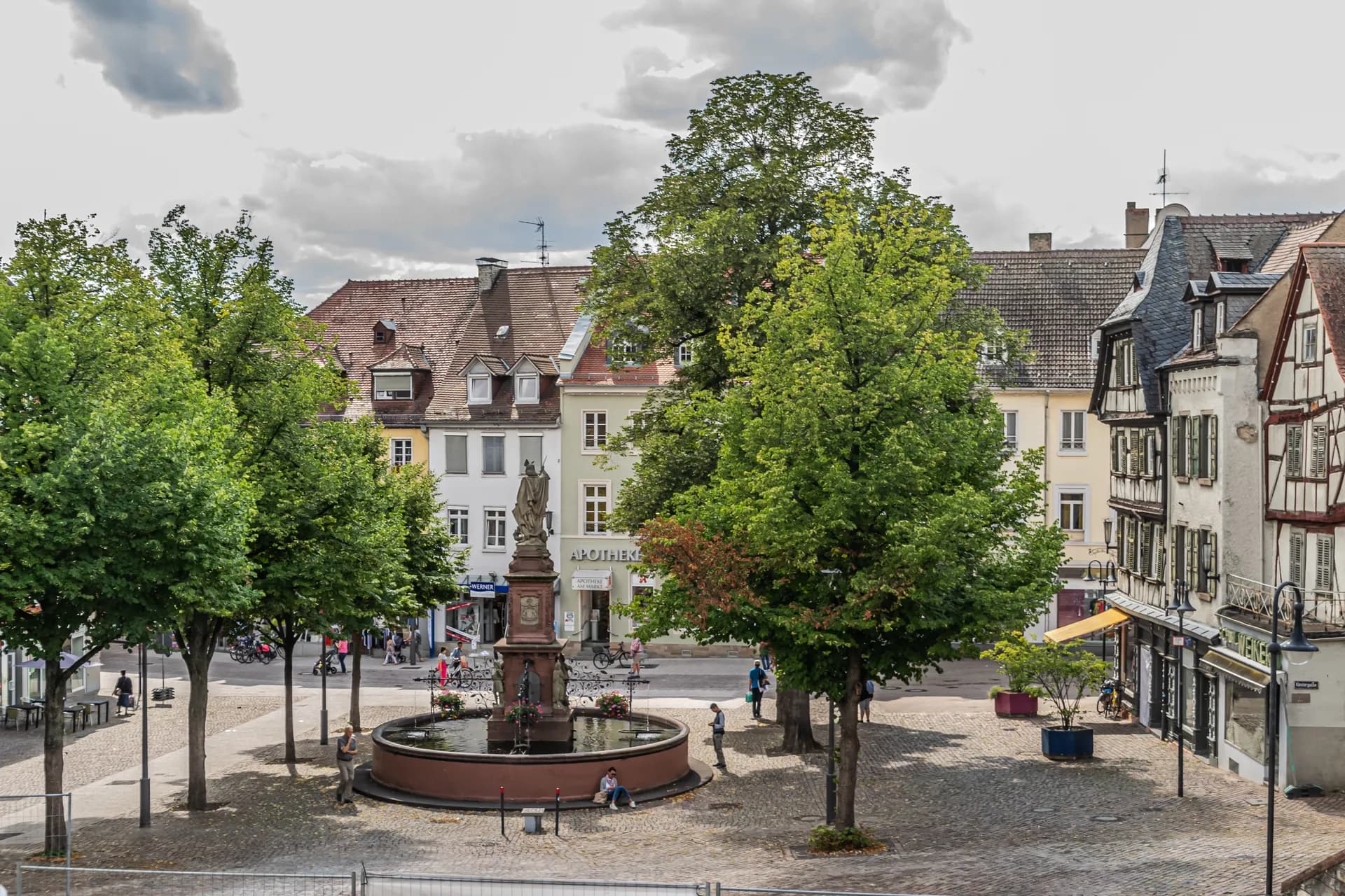 Marktplatz Bensheim