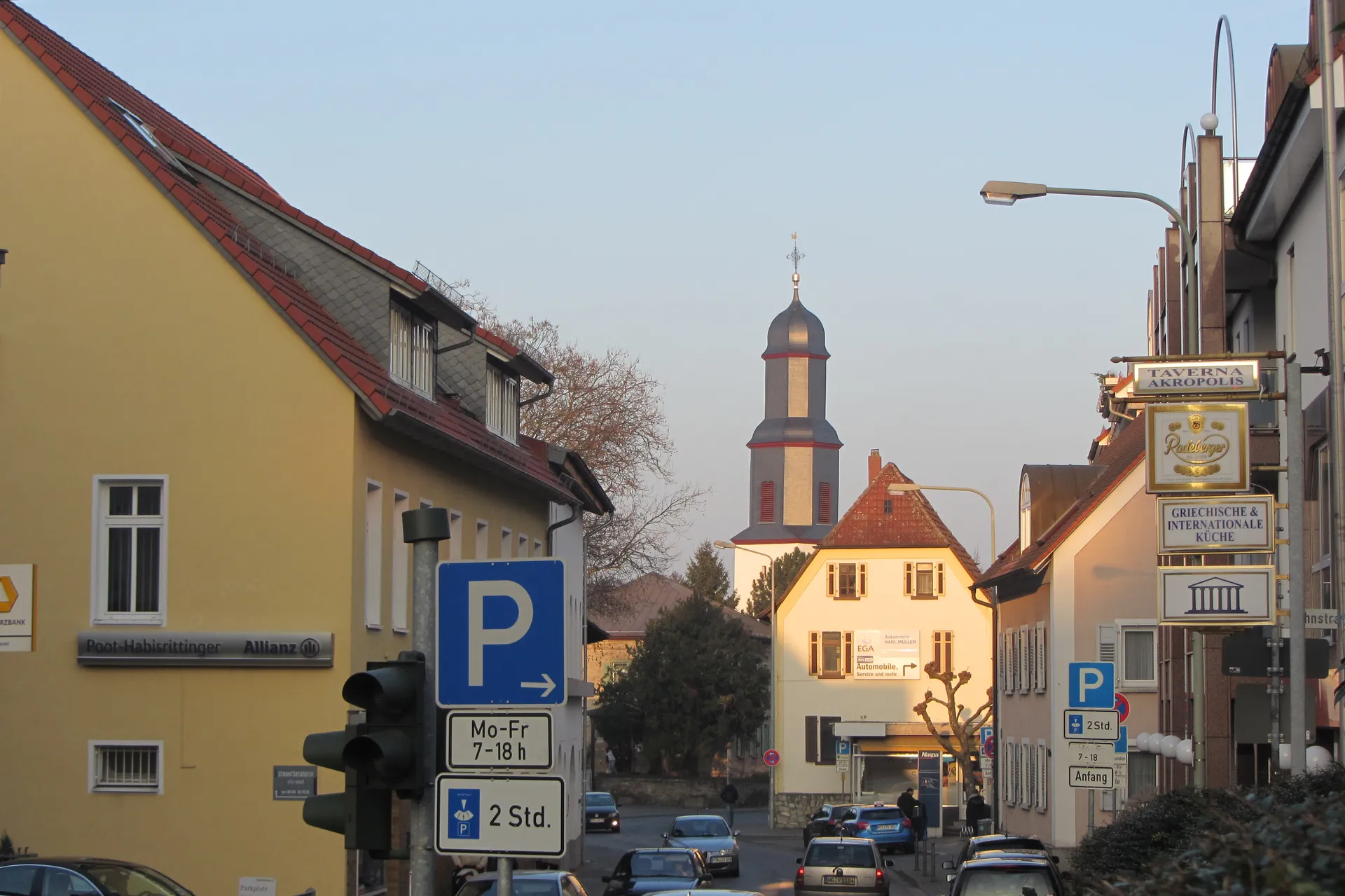 Evangelische Kirche in der Altstadt von Eschborn