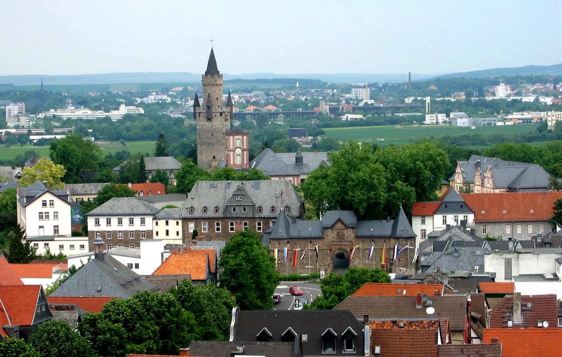 Burg Friedberg mit Adolfsturm, Hessen