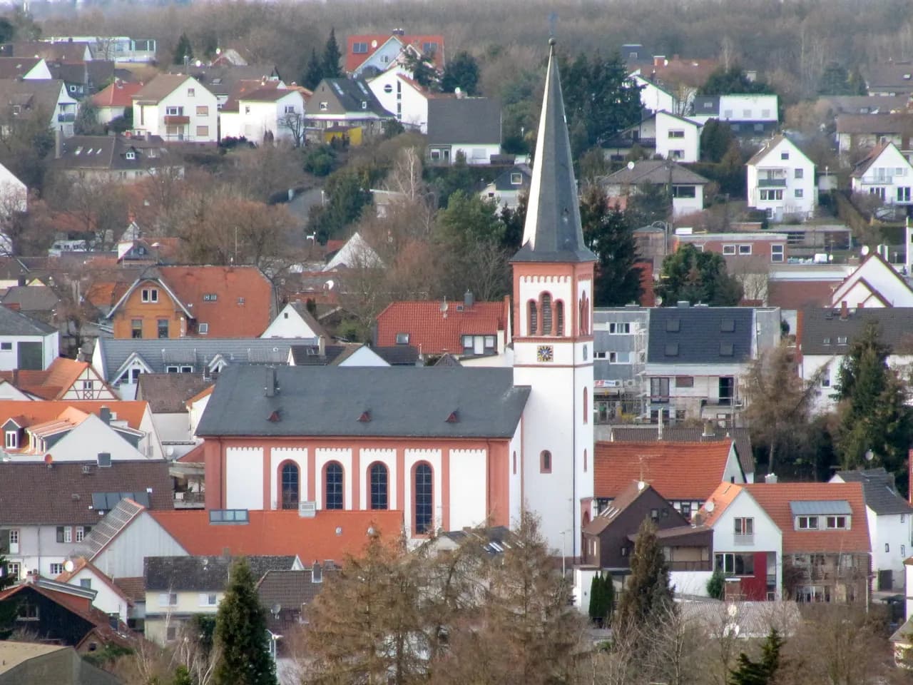 Evangelische Kirche in Roßdorf bei Darmstadt